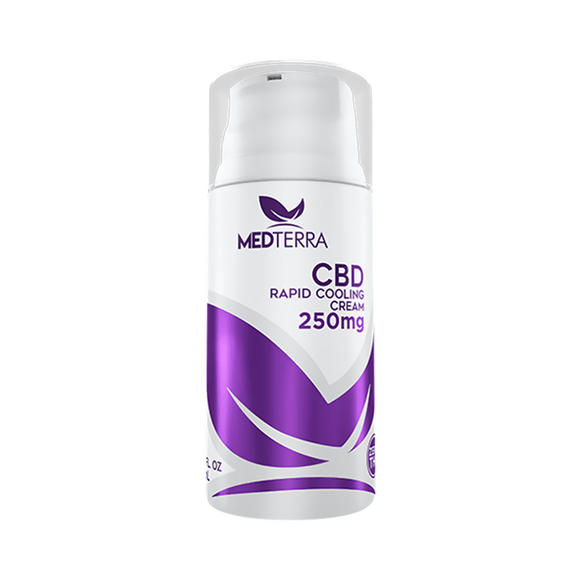 Medterra - CBD Topical - Rapid Cooling Cream - 250mg-750mg - Natural Releaf CBD