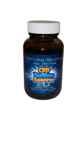 Natural Releaf CBD Bedtime Squares Gummies - Natural Releaf CBD