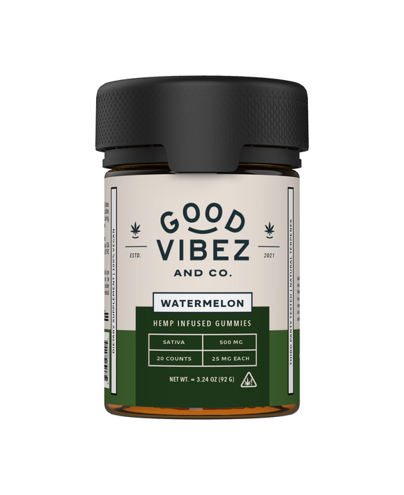 Good Vibez Delta 8 THC + THC-O 500mg Gummies